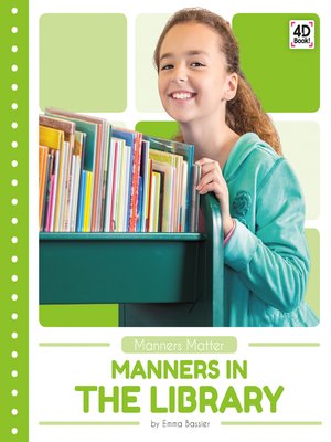 cover image of Manners in the Library